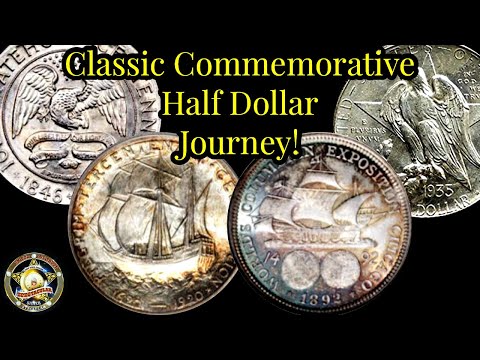 My Classic Commemorative Half Dollar Journey! Rare Coins At A Discount!