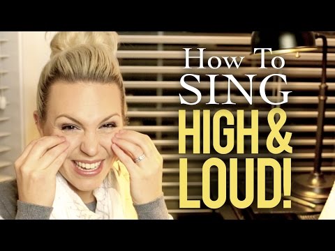 Como cantar: AGUDO E FORTE!