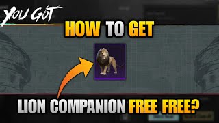 HOW TO GET LION COMPANION FREE IN PUBG MOBILE ? PUBG MOBILE HOME MODE LEVEL REWARDS CONFUSION