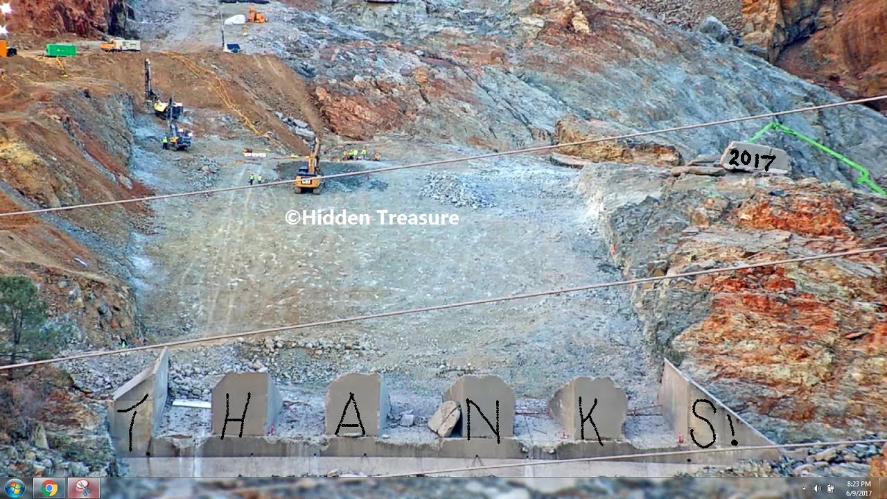 OROVILLE DAM, Mimetoliths