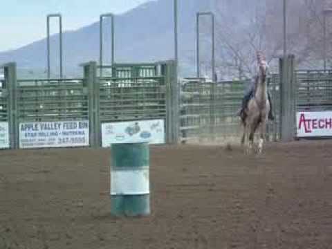 Barrel Racing at Lime Street Park jan.16.10