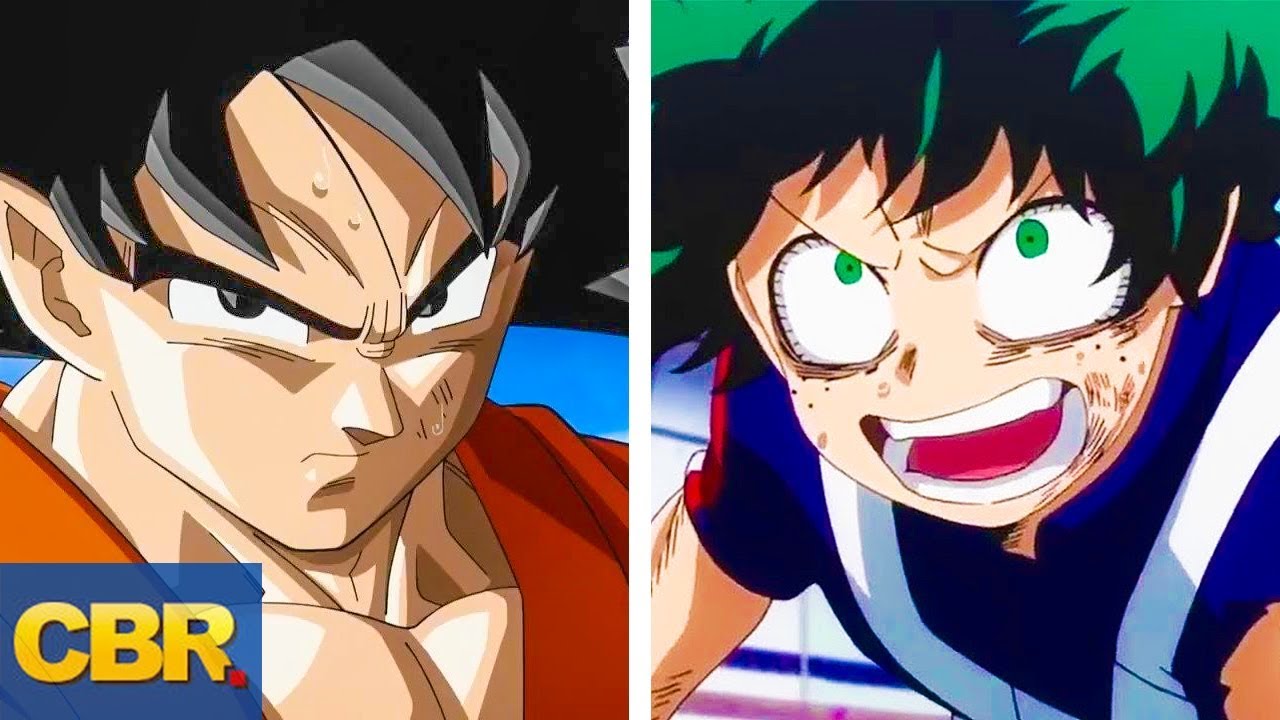 COMO GOKU SE SAIRIA CONTRA PERSONAGENS DE BOKU NO HERO 