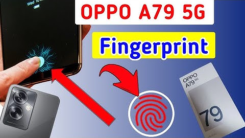Oppo A79 5g Display Fingerprint Setting | Oppo a79 5g me fingerprint screen lock kaise lagaye