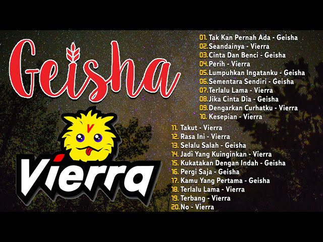 NOSTALGIA MASA - MASA SMA TOP LAGU INDONESIA 2000AN - VIERRA & GEISHA FULL ALBUM class=