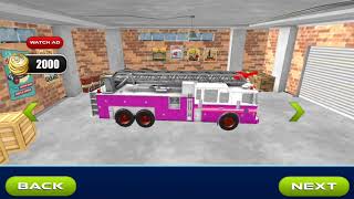Fire Truck Rescue 911 - Truck Driving Rescue Android Gameplay HD screenshot 1