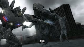 PACIFIC RIM THE VIDEO GAME - STRIKER ERIKA vs BLADEHEAD screenshot 2