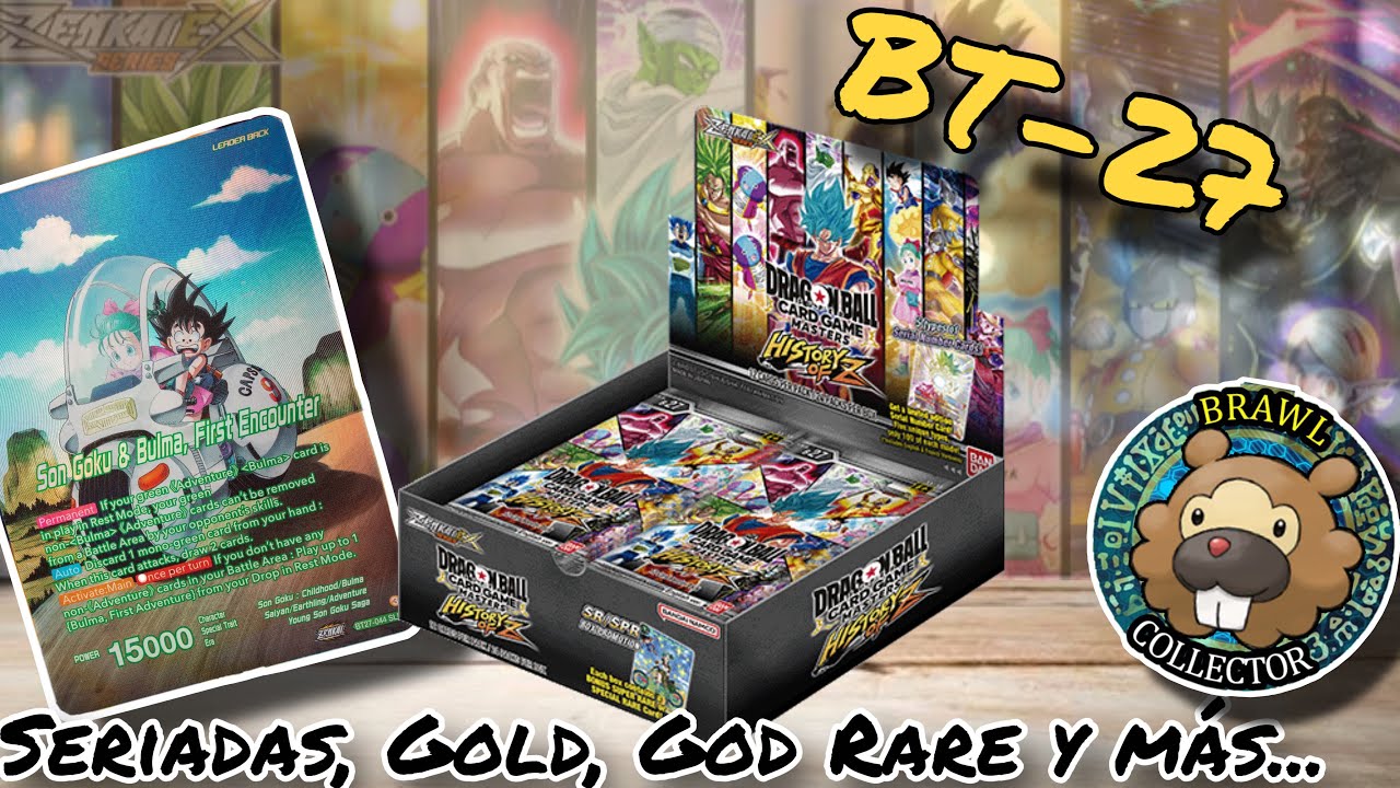 History of Z Box Opening - Regresamos y de la Mejor Manera Dragon Ball Super Card Game Masters