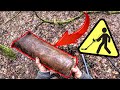 ⚠️Weltkriegs Fund und alte Münzen bei Schatzsuche im Wald mit Metalldetektor gefunden! - WW2 Sondeln