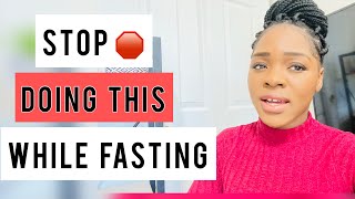 Please Hear This Before Your Next Fast To Avoid These COMMON Mistakes. Start Fasting The Right Way