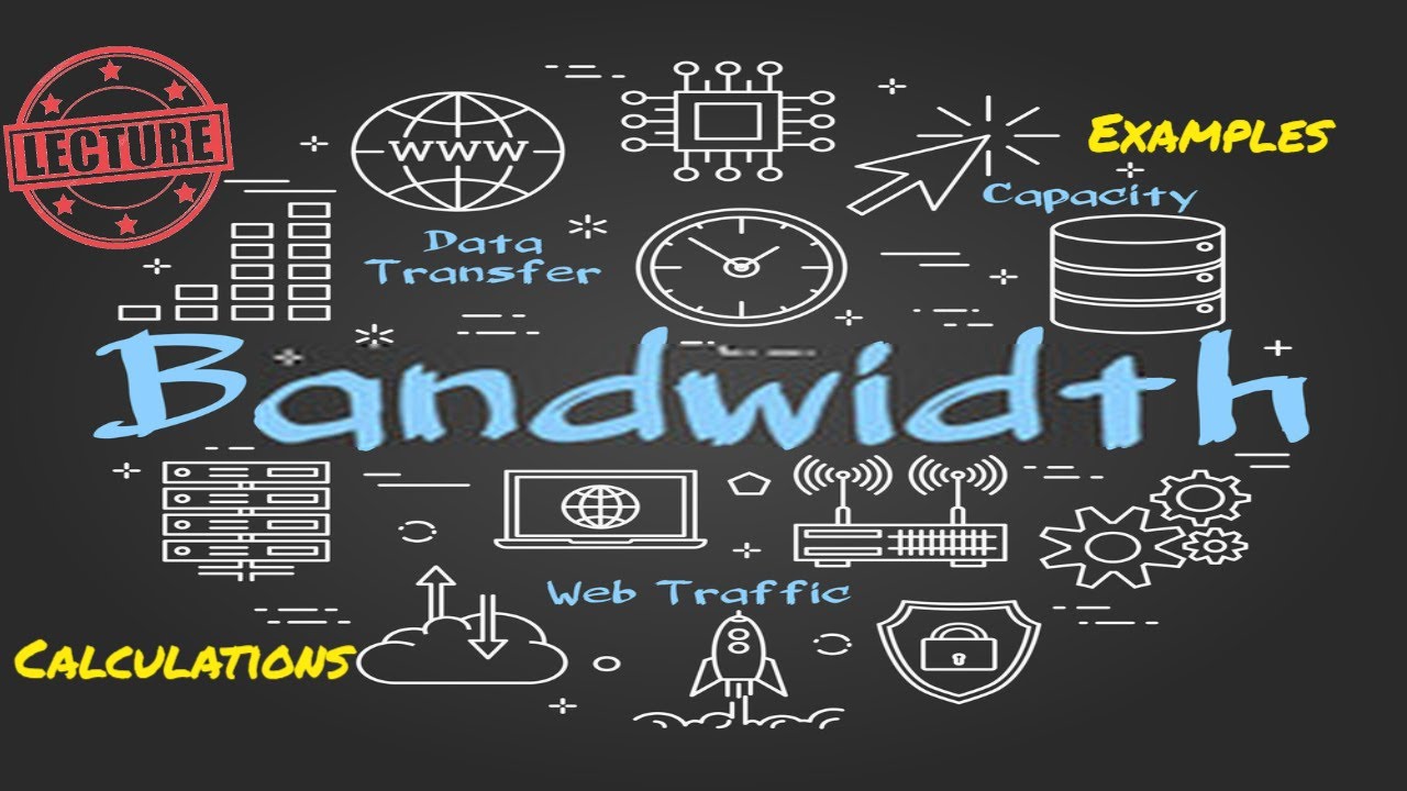 Network BANDWIDTH Explained | Bandwidth measurement Calculation examples |  frequency modulation, BPS - YouTube