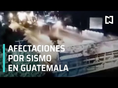 Sismo en Guatemala deja diez derrumbes y viviendas afectadas - Expreso de la Mañana