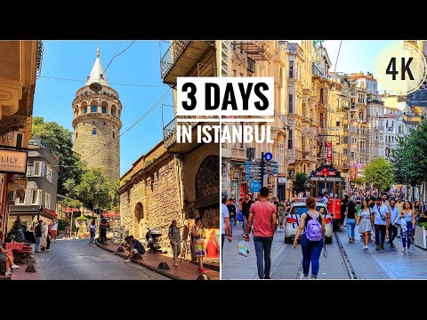 What can you see in 3 days in Istanbul -Turkey