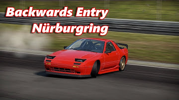 Mazda RX-7 FC Backwards Entry Drift Nürburgring Müllenbachschleife - NfS Shift 2 Unleashed