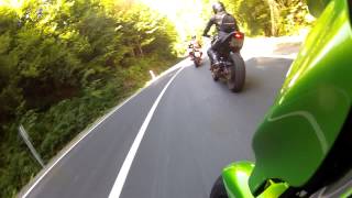 Road Over Papuk - Group Ride, Kawasaki Er6N