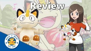 Pokémon Build A Bear Meowth Review
