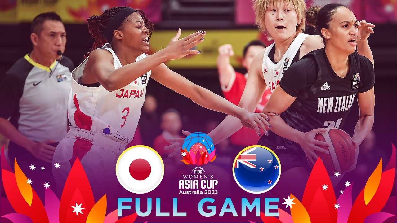 SEMI-FINALS: Japan v New Zealand | Full Basketball Game | FIBA Women's Asia Cup 2023