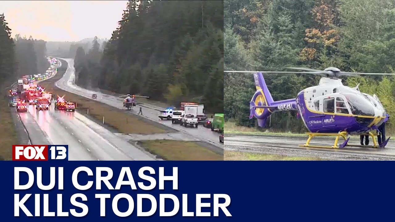 Toddler killed in suspected DUI crash in Covington, WA - YouTube