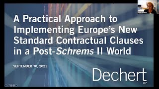 Implementing Europe's New Standard Contractual Clauses in a Post-Schrems II World