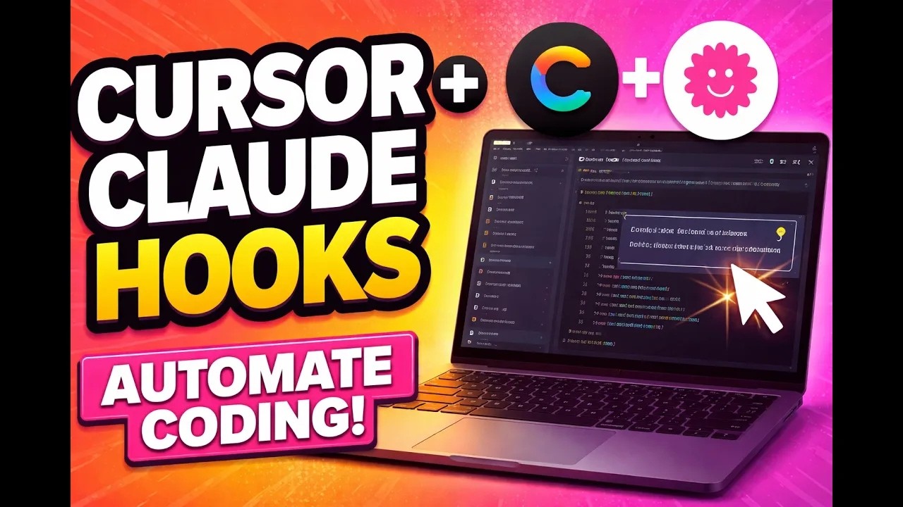 Cursor + Claude Hooks Demo — Automate Coding with AI (Full Walkthrough ...
