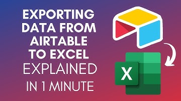 How To Export Data From Airtable To Excel (2025)