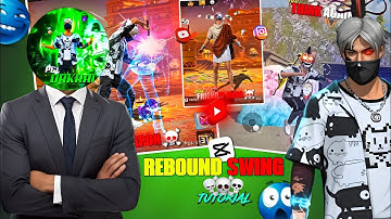 How To Edit Rebound Swing🤯Effect??Liked @pgl__flash__77 (Tutorial)😍 