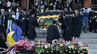 蓮如上人御影道中御下向式2024年4月17日、京都市下京区・東本願寺　Rennyo Shonin Goei Dōchu Ceremony at Higashi Honganji Temple