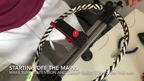 Most portable stringing machine-EasyStringer PART 1