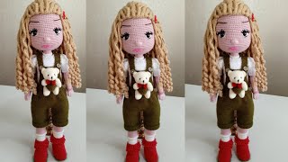 Amigurumi Boneca Isabella/Cabelos/parte 8