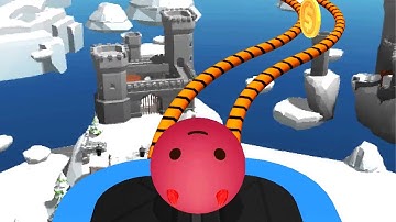 Sky Rolling Ball 3D - All Levels Gameplay Android iOS Levels 180-181