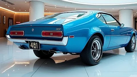 The 1972 AMC Javelin ST 401: A Stunning First Look at the All-New Model