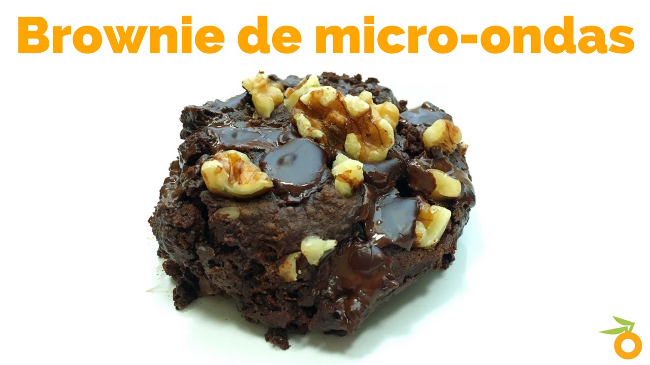 RECEITA: COMO FAZER BROWNIE DE CHOCOLATE MEIO AMARGO NO MICRO ONDAS