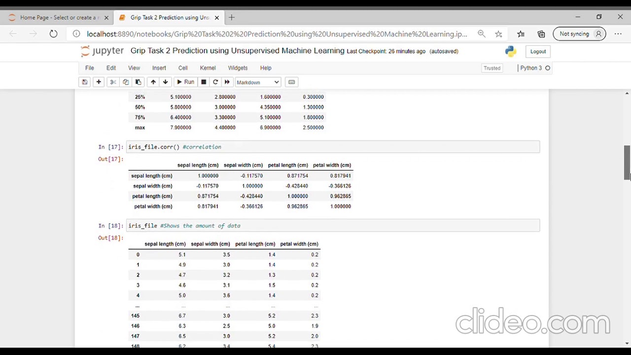 Grip Task 2-prediction using unsupervised machine learning - YouTube