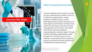 Global Rubber Processing Chemicals Market Research Report 2021