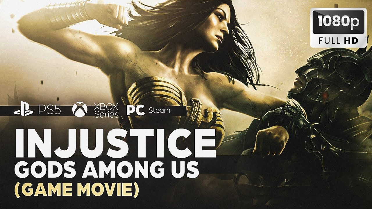 Download INJUSTICE GODS AMONG US - All Cutscenes (Game Movie)✔️1080p HD