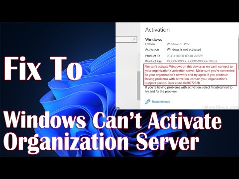 Video: A fost serviciul de activare Windows?
