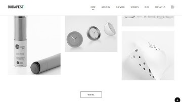 Budapest – Minimal Multi-Purpose Portfolio WordPress Theme