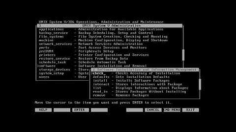 Mini Tour: AT&T UNIX/i386 SVR4 v2.1 (x86)