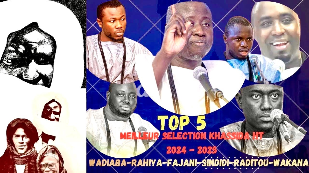 TOP 6 2024-2025 | MEILLEURE SÉLECTION HIZBOU TARHIYAH HT TOUBA KHASSIDA SERIGNE TOUBA GMT & RAMADAN