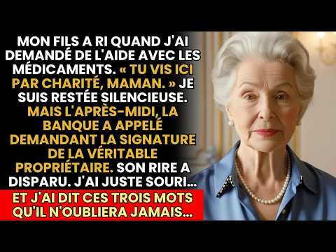 Mon Fils A Dit Que Je Vivais Par Charité… Mais L’Appel Du Banquier A Glacé Son Sourire...