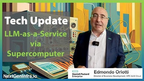 Tech Update: GreenLake for LLM - Supercomputing Meets Cloud for AI Language Models