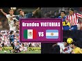 SEIS grandes VICTORIAS de equipos MEXICANOS vs clubes argentinos (Libertadores y Sudamericana)