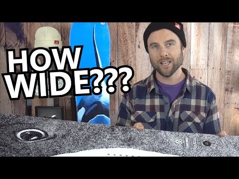 How Wide Should Your Snowboard Be?