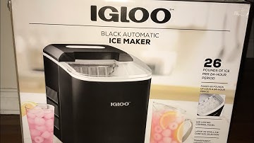 Igloo Ice Maker ☁️ Came Today !