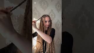 Афро кудри 🔥 волосы становятся x2 🫢 #hairstyle #длинныеволосы #hair