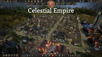 Celestial Empire (hard map-expert play) : part 2 - balancing out the economy and craftsmen moving in