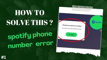 Spotify Check your Phone Number Error Fixed || 100% genuine solution || #1 || Aaddii Shorts