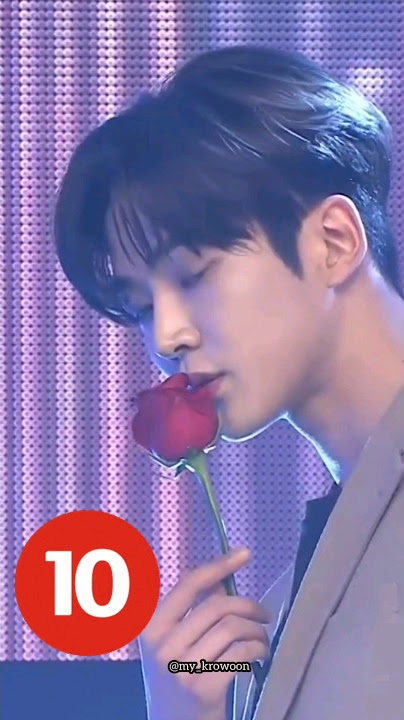 190313. 10 seconds of him, the rose and the camera. #ROWOON #로운 #김석우 #ロウン #SF9 @SF9official