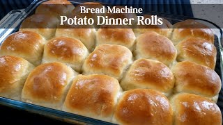 Bread Machine Fluffy Potato Dinner Rolls