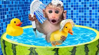 Bebe Mono BonBon Compra Un Coche De Cartón Y Se Convierte En Repartidor - MONO BONBON ESP