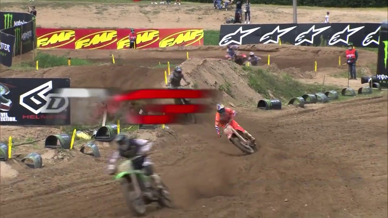 HERLINGS vs. SEEWER BATTLE - MXGP Race 1 - MXGP of Riga 2020